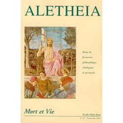 Aletheia n° 22 : Mort et vie